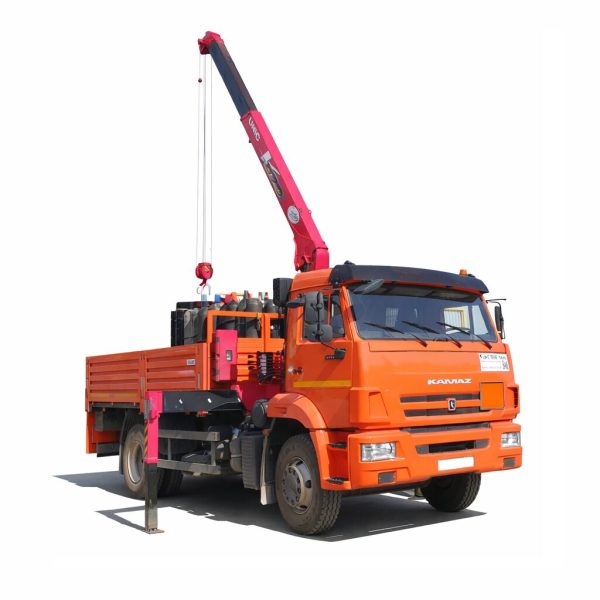 Погрузка-разгрузка манипулятором.