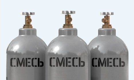 Смесь газовая пищевая N2+CO2 40 литров