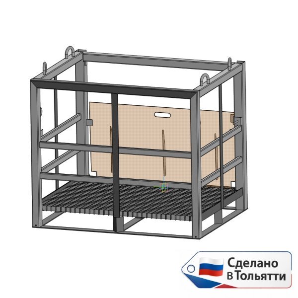 Контейнер (кассета) для газовых баллонов Контейнер (кассета) для газовых баллонов 40 л - 12 баллонов