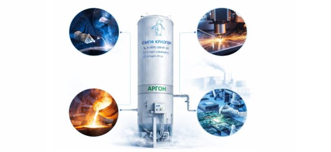 Жидкий аргон: как используется в производстве и какое оборудование необходимо