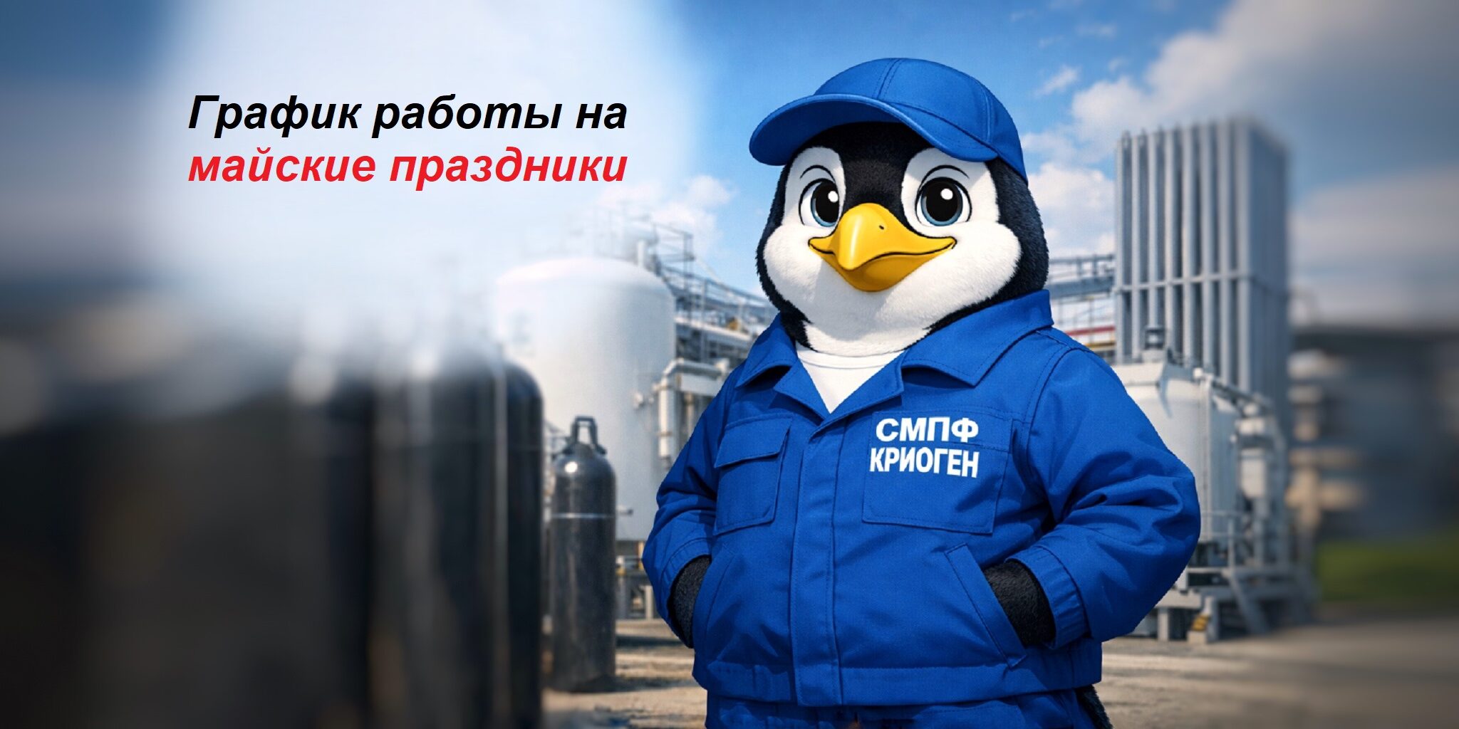 График работы СМПФ КРИОГЕН в мае