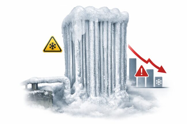 Почему обмерзает атмосферный испаритель