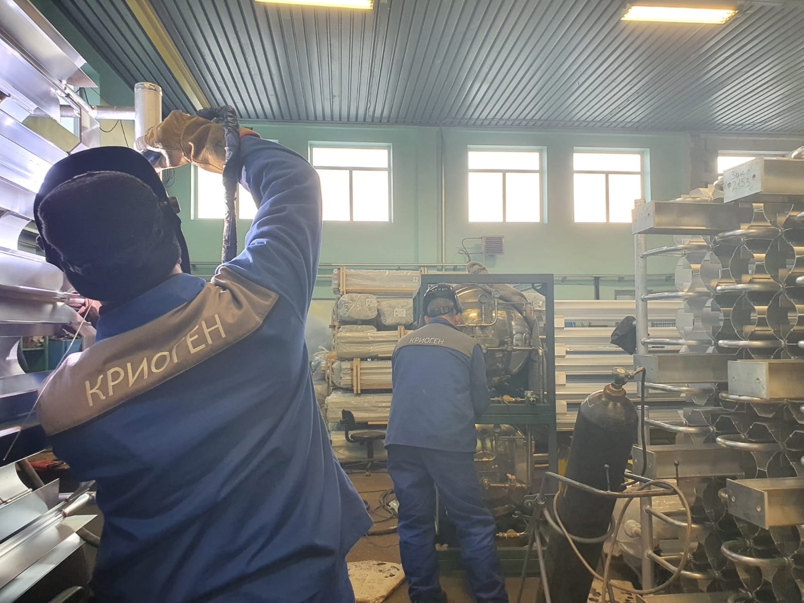 Сварочные и ремонтные работы СМПФ КРИОГЕН