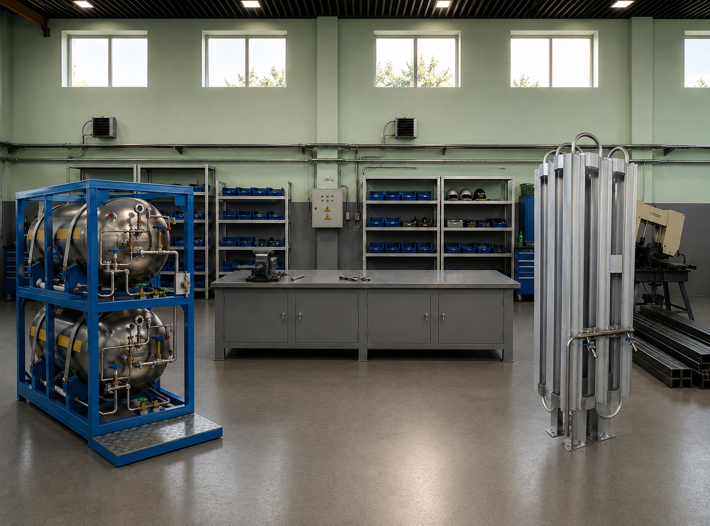 Газификатор ГХК с атмосферным испарителем