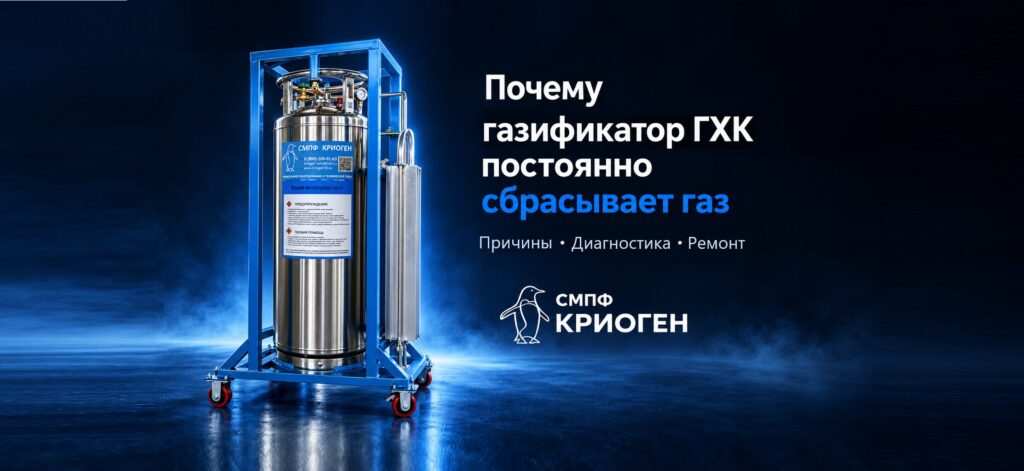 Означает ли это, что газификатор неисправен? Не обязательно. Криогенная жидкость постепенно испаряется даже в изолированном резервуаре. Но частый, продолжительный или непривычный сброс ...